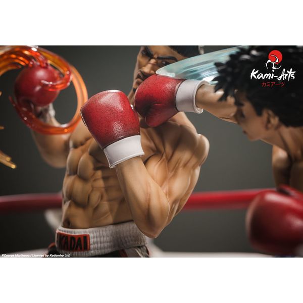 Makunouchi VS Eiji Statue Hajime No Ippo