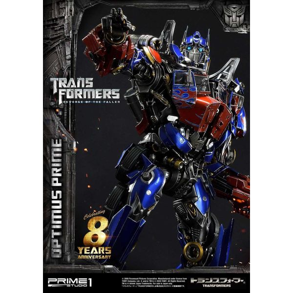 Estatua Optimus Prime Transformers La Venganza de los Caidos