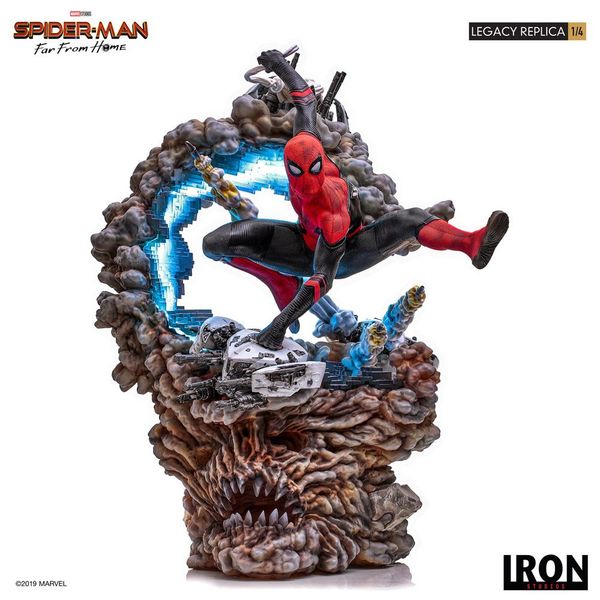 Estatua Spiderman Lejos de Casa Legacy