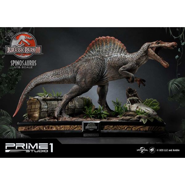 Estatua Spinosaurus Bonus Version Parque Jurasico 3