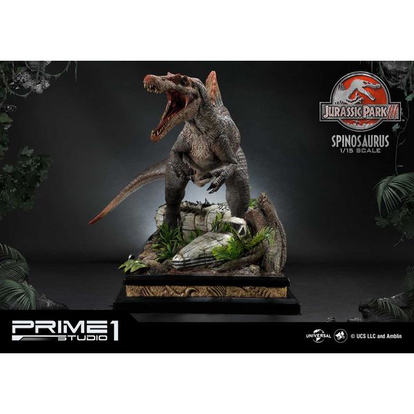 Estatua Spinosaurus Bonus Version Parque Jurasico 3