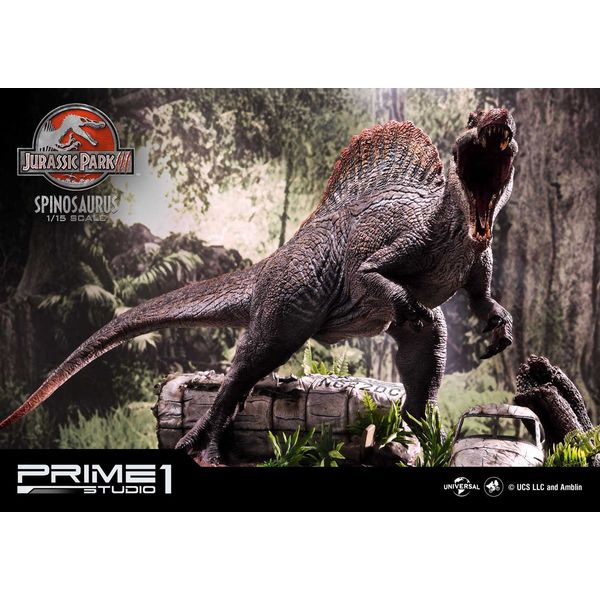Estatua Spinosaurus Bonus Version Parque Jurasico 3