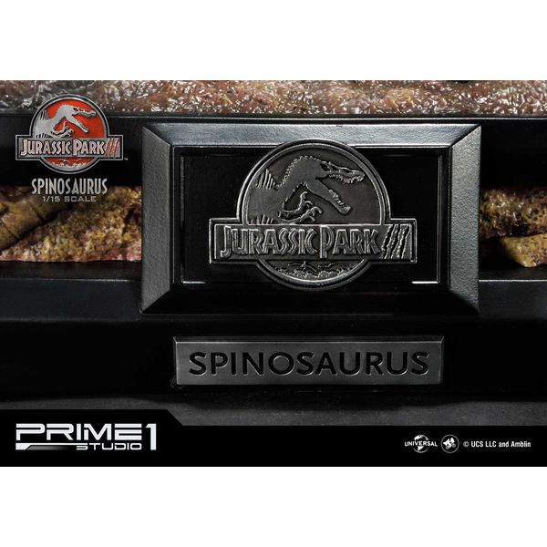 Estatua Spinosaurus Bonus Version Parque Jurasico 3