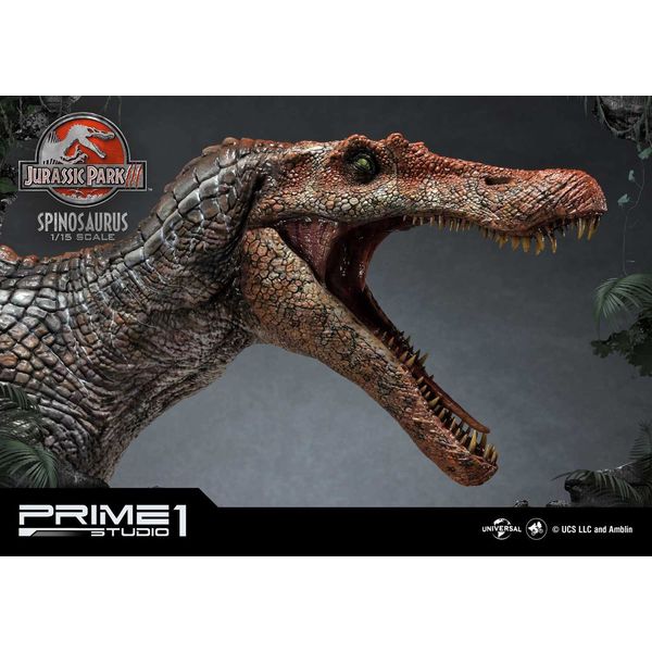 Estatua Spinosaurus Bonus Version Parque Jurasico 3