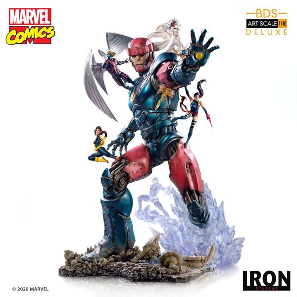 Estatua X Men VS Sentinel #3 Marvel Comics BDS Art Scale