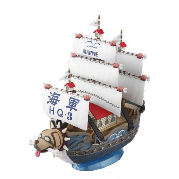 Garp's Warship One Piece Model Kit Grand Ship Collection
