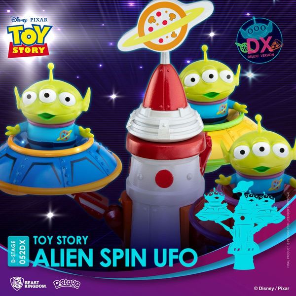 Alien Spin Ufo Figure Toy Story D-Stage | Kurogami