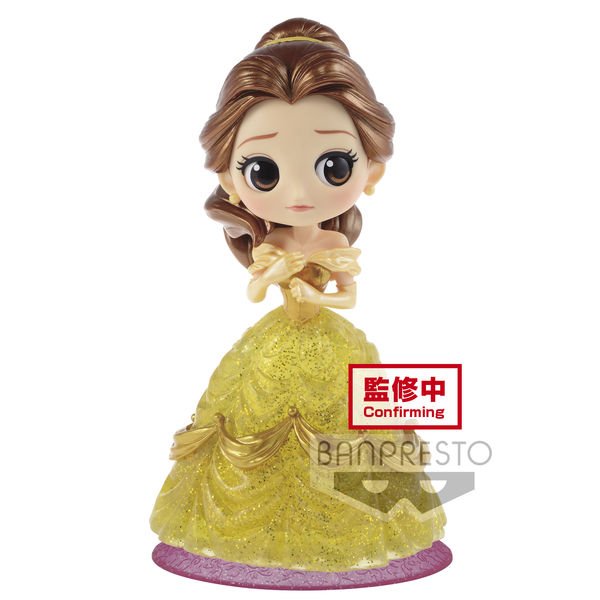 Belle Beauty and the Beast Disney Characters Glitter Line Q Posket