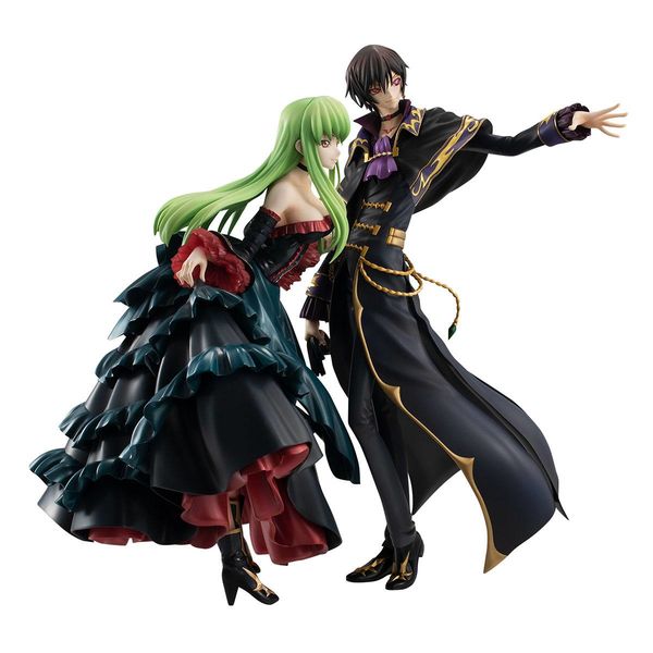 Figura C C & Lelouch Lamperouge Code Geass Lelouch of the Resurrection G.E.M.