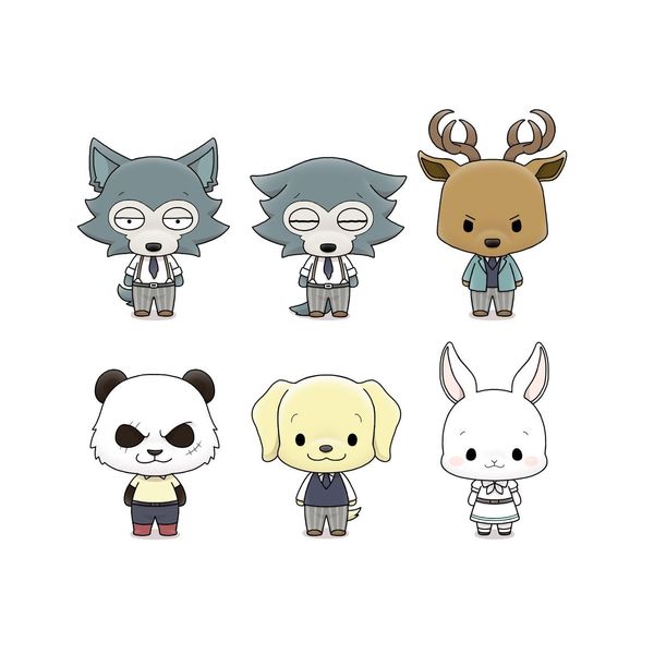 Figura Chokorin Mascot Beastars Set