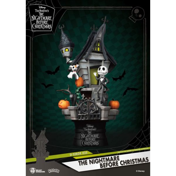 Jack Haunted House Figure Nightmare before Christmas D Stage