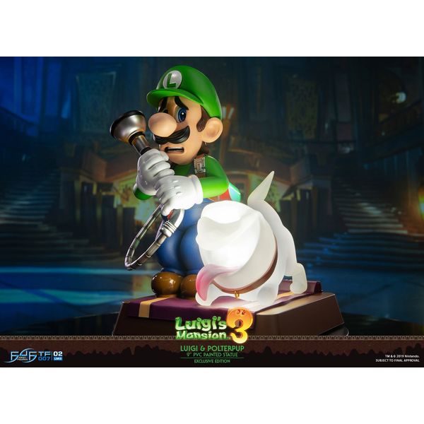 Luigi & Polterpup Collector's Edition Figure Nintendo Luigi's Mansion 3