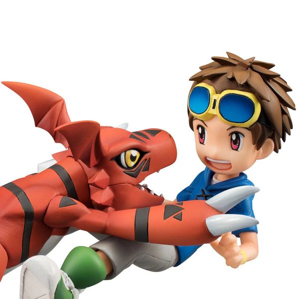 Figura Matsuda Takato & Guilmon Digimon Tamers G.E.M.