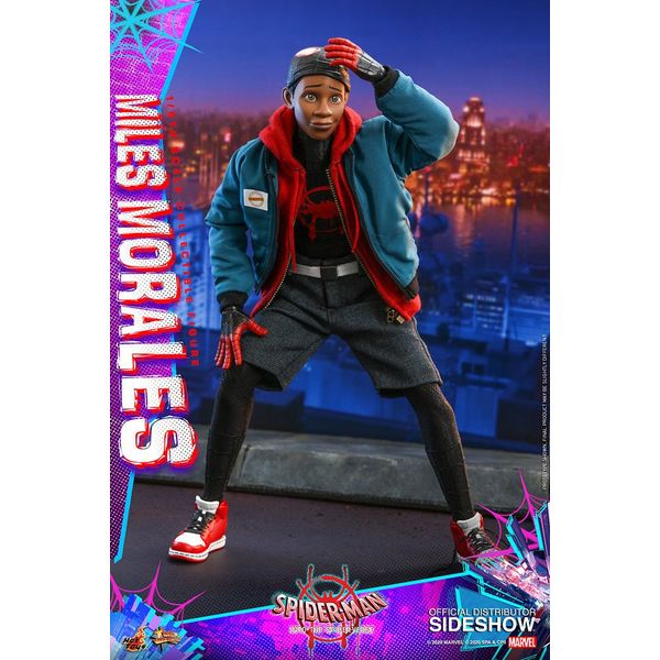 Figura Miles Morales Spider Man Un nuevo Universo Movie Masterpiece