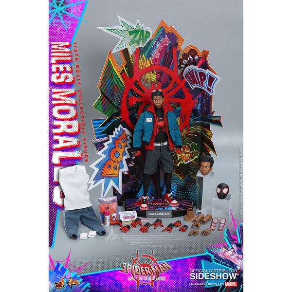 Figura Miles Morales Spider Man Un nuevo Universo Movie Masterpiece
