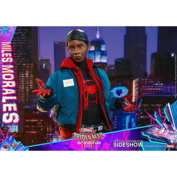 Figura Miles Morales Spider Man Un nuevo Universo Movie Masterpiece