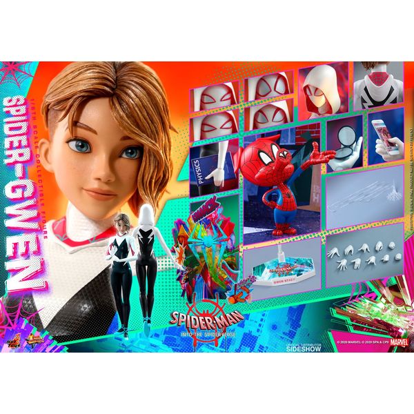 Figura Spider Gwen Spider Man Un nuevo Universo Movie Masterpiece
