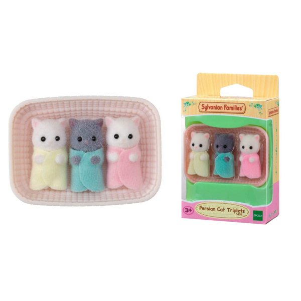 Figura Sylvanian Families 5458: Persian Cat Triples