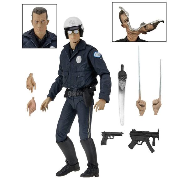 T-1000 Motorcycle Cop Ultimate Figure Terminator 2