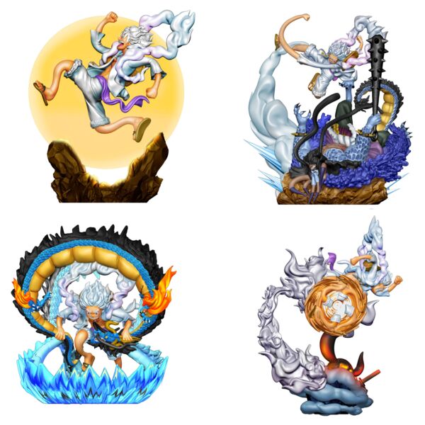 Blind Box Figura Petitrama One Piece Logbox Re Birth Gear 5 Special (aleatoria)