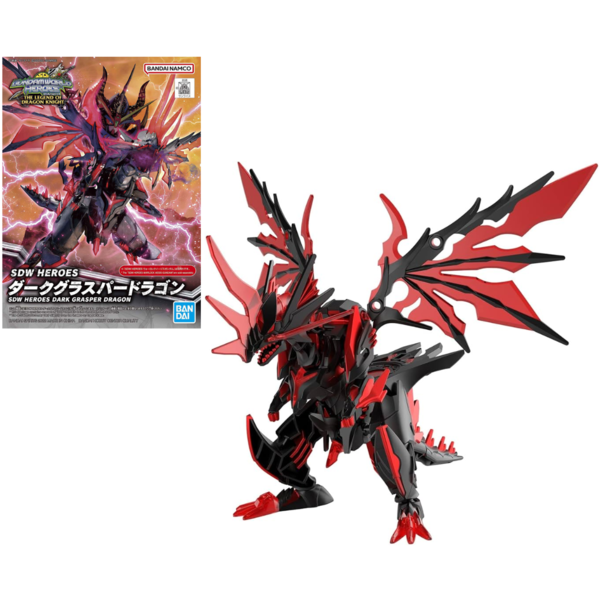 Model Kit 28 Dark Grasper Dragon Gundamworld Heroes SDW