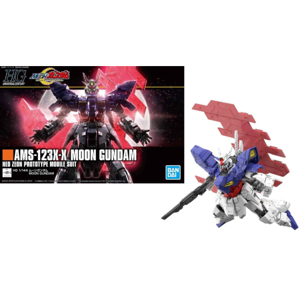 Model Kit AMS-123X-X Moon Gundam HGUC