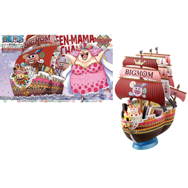 Big Mom Boat Queen Mama Chanter Model Kit One Piece Grand Ship Collection