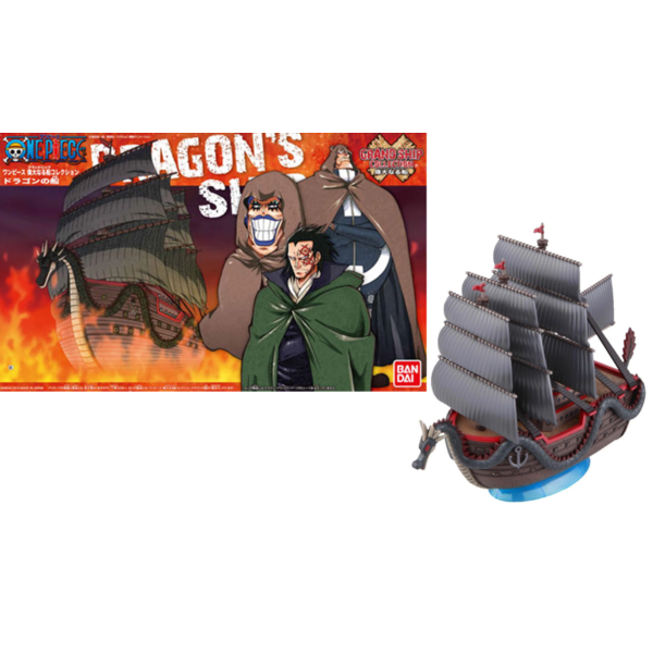 Monkey D. Dragon Wind Granma Model Kit One Piece Grand Ship Collection