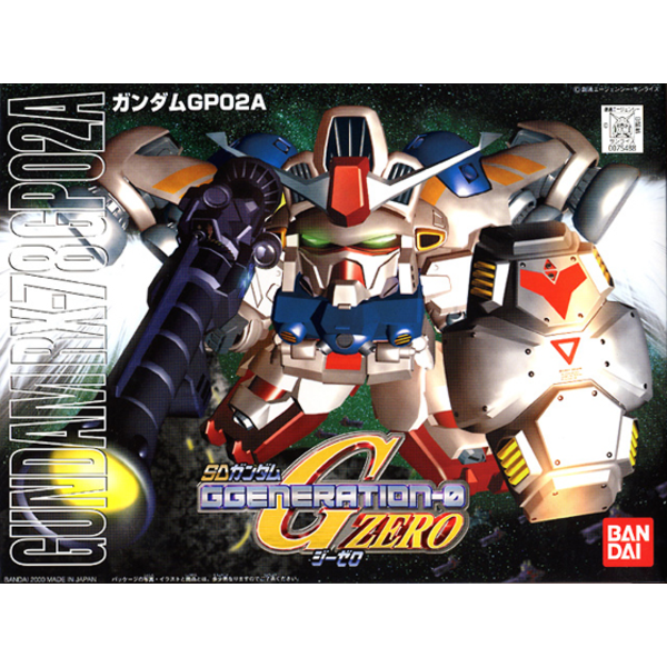 BB Gundam RX-78 GP02A Model Kit 