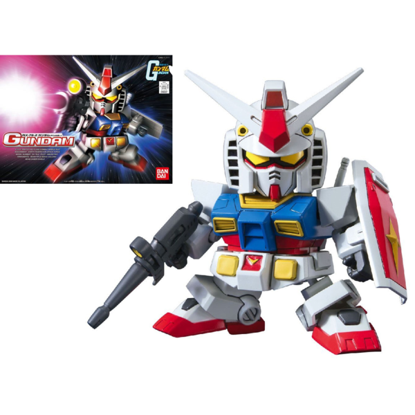BB329 RX-78-2 Animation Color Model Kit Gundam SD