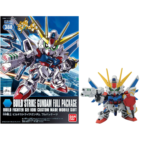 Model Kit BB388 Build Strike Gundam Full Package SD