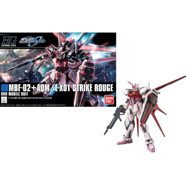 BF 02 AQM E X01 Strike Rouge Model Kit Gundam HGCE