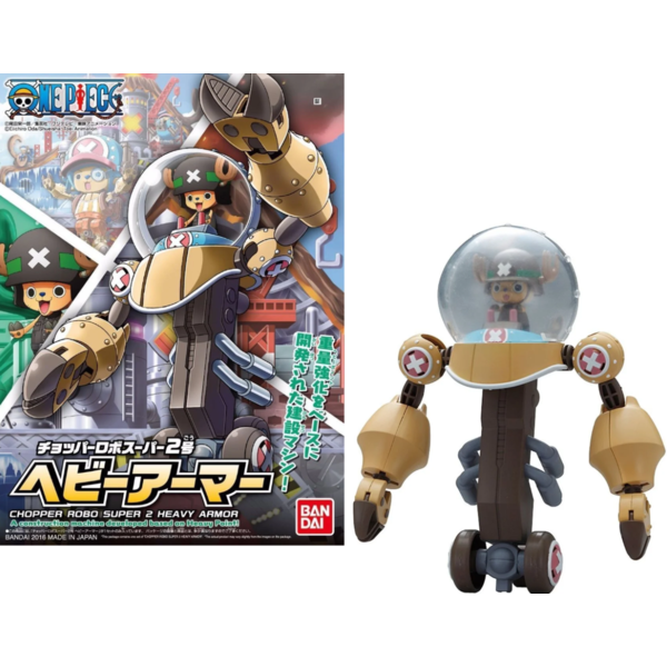 Chopper Robo Super 2 Heavy Armor Model Kit One Piece 