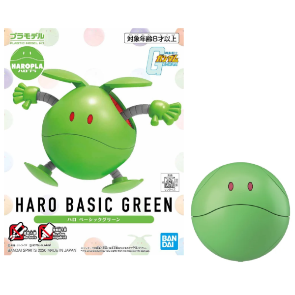 Model Kit Haropla Haro Basic Green Gundam