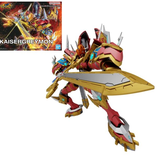 Model Kit Kaisergreymon Digimon Figure Rise Standard Amplified