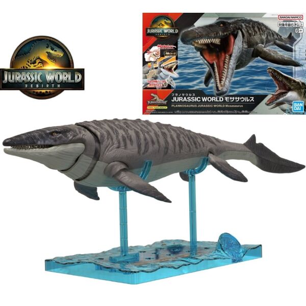 Model Kit Mosasaurus Jurassic World: Rebirth Plannosaurus