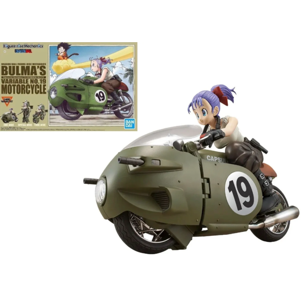 Model Kit Moto Variable No.19 Bulma Dragon Ball Figure Rise Mechanics