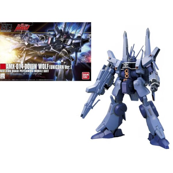 Model Kit MX-014 Doven Wolf Unicorn Gundam HGUC