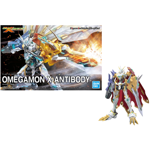 Model Kit Omegamon X Antibody Digimon Adventure: Digital Monster X-Evolution Figure Rise Standard Amplified