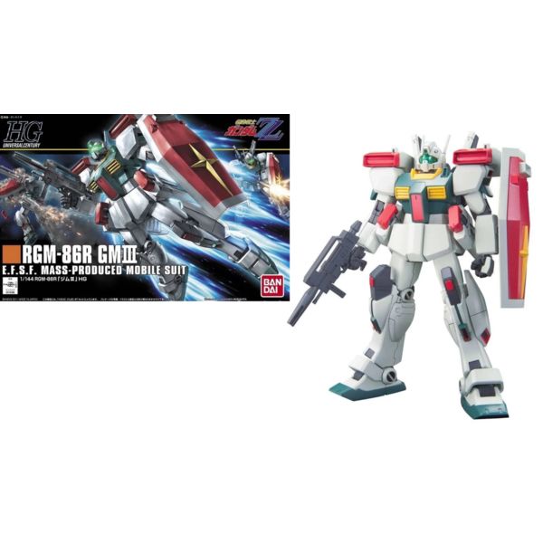 Model Kit RGM 86R GM III Gundam HGUC