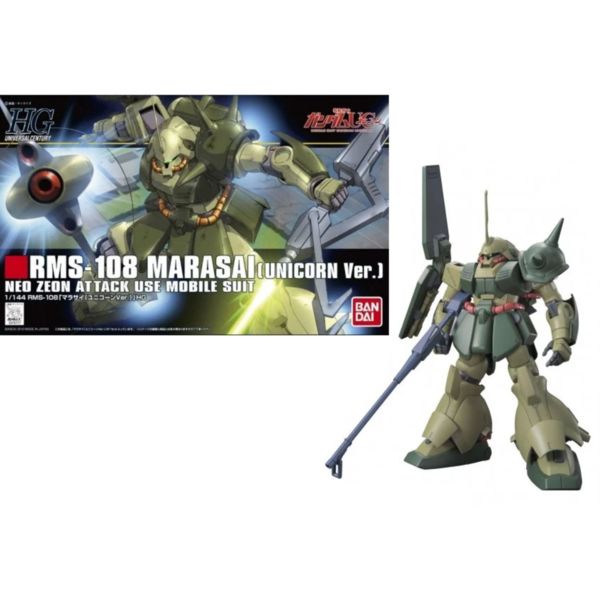 Model Kit RMS 108 Marasai Unicorn Ver Gundam HGUC