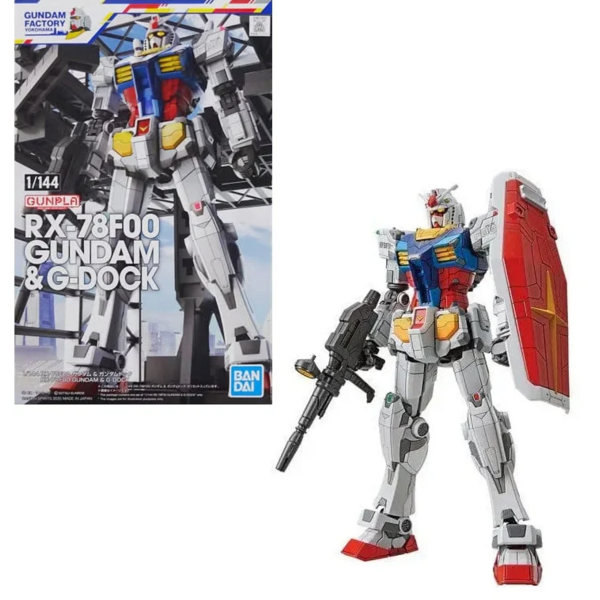 Model Kit RX-78F00 Gundam & G-Dock