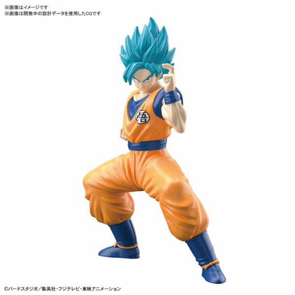 Model Kit Son Goku SSGSS Dragon Ball Super Entry Grade