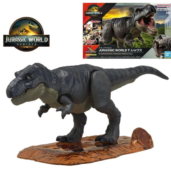 Model Kit T-Rex Jurassic World: Rebirth Plannosaurus