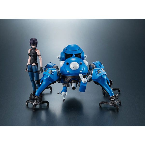 Tachikoma & Kusanagi Motoko Model Kit Ghost in the Shell SAC_2045 Variable Action Hi-Spec