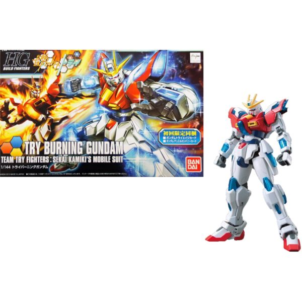 Try Burning Gundam Model Kit HGBF