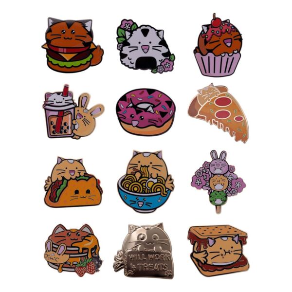 Fuzzballs Blind Box Pin Badge (Random)