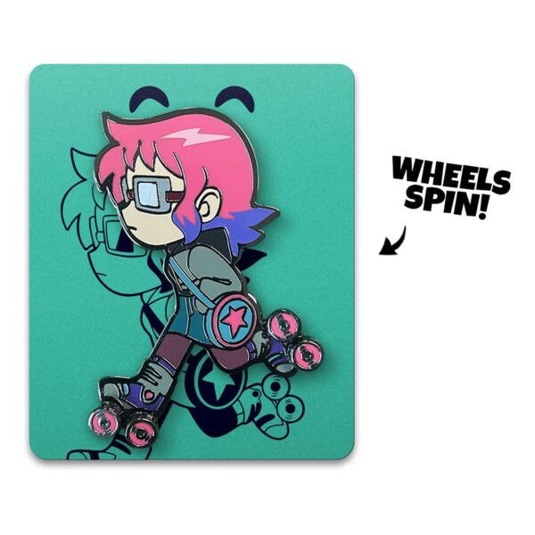 Pin Ramona Patinando Scott Pilgrim