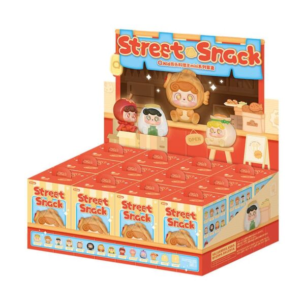 Blind Box Figura QKid: Street Snack Series (Aleatoria)