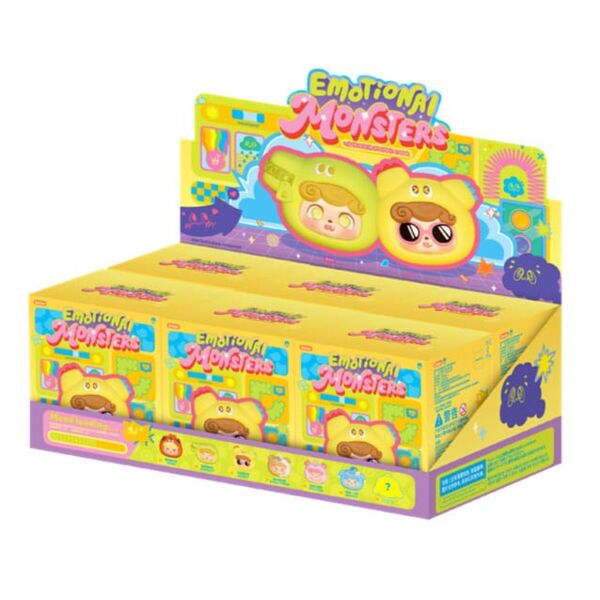 Blind Box Llavero QKid: Emotional Hairy Monsters Series (Aleatoria)